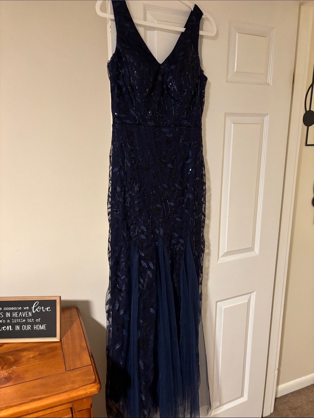 Formal wedding reception dress